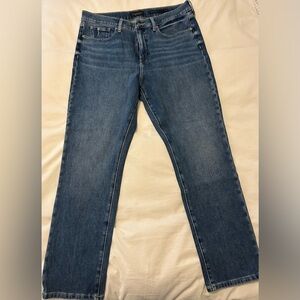 Banana Republic Womens High Rise Slim Straight Size 32” size 14 EUC